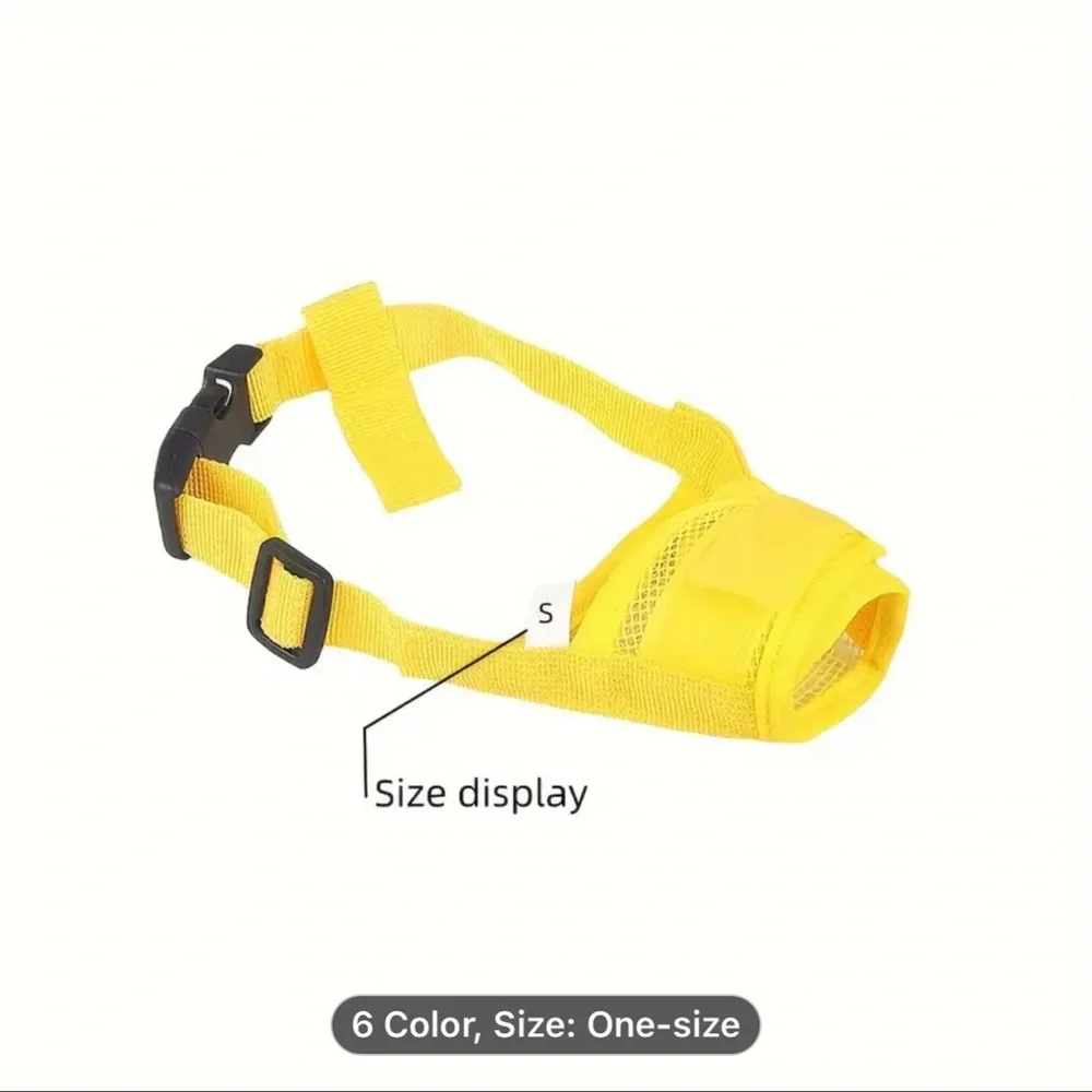 Med Dog muzzles in polyester .